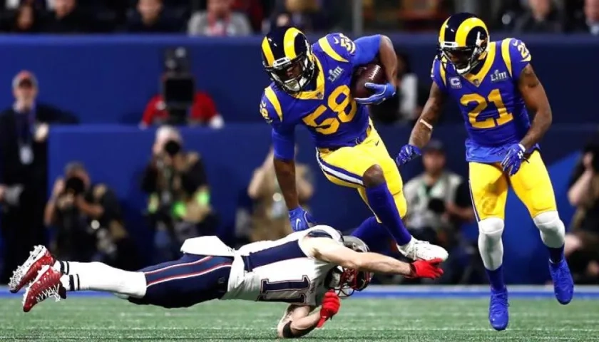 Acción del partido.