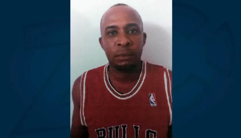 Fredy Alexander Lozano Asprilla, capturado por la Policía.