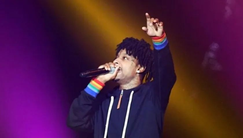 El rapero 21 Savage.