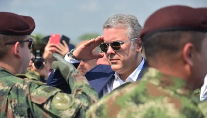 El Presidente de la República, Iván Duque.