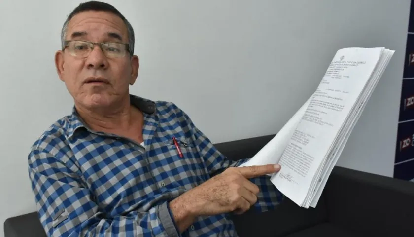 El abogado de la familia Fernández Sarmiento, Fredy Torne Torrenegra.