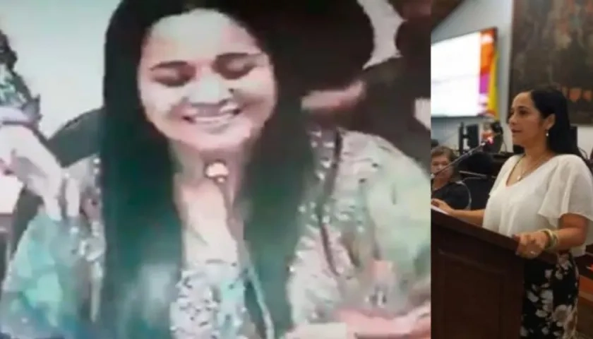 La concejala Xinia Rocío Navarro Prada.