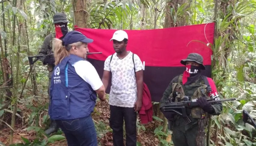 El cabo primero del Ejército Nacional, Ángel Mauricio Acevedo Torres.