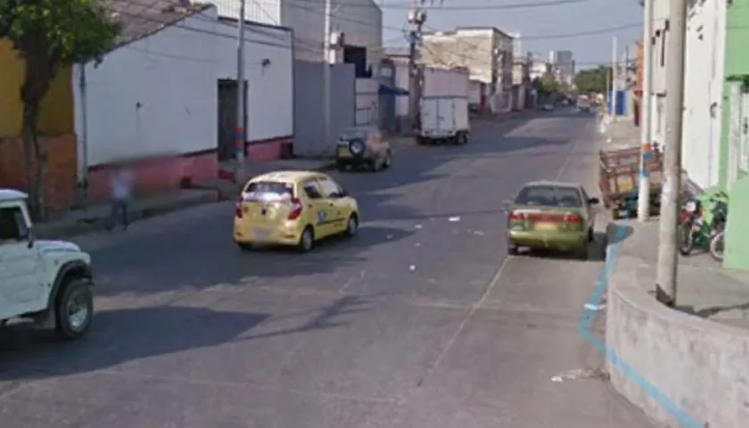 Lugar de los hechos en el barrio San Roque,