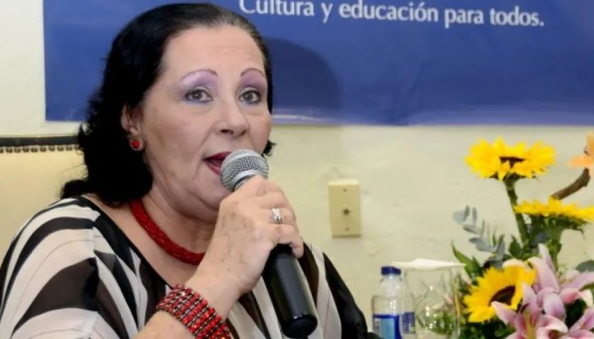 La cantante dominicana Luchy Vicioso.