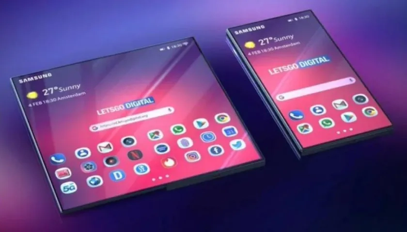 "Galaxy Fold" fue la primera de las novedades reveladas por Samsung en su acto de hoy en San Francisco.