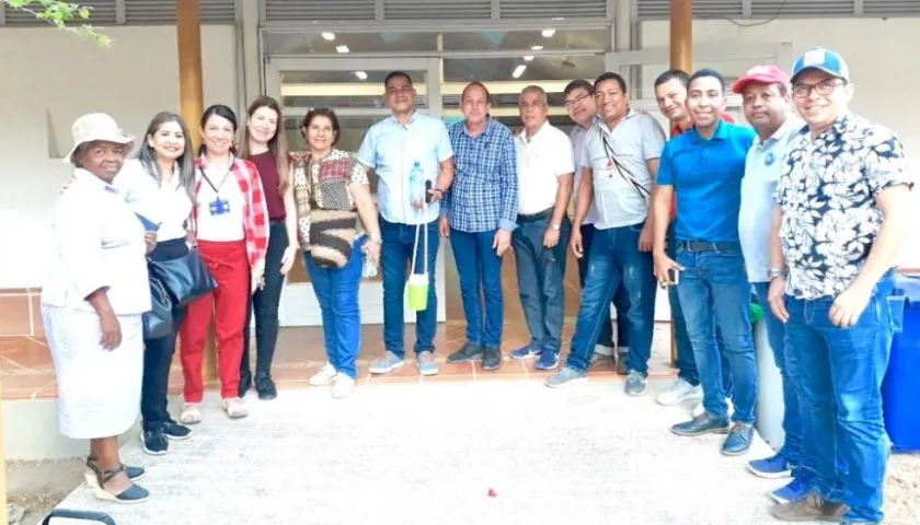 Visita de los docentes del Atlántico al proyecto Utopía en Yopal, Casanare.