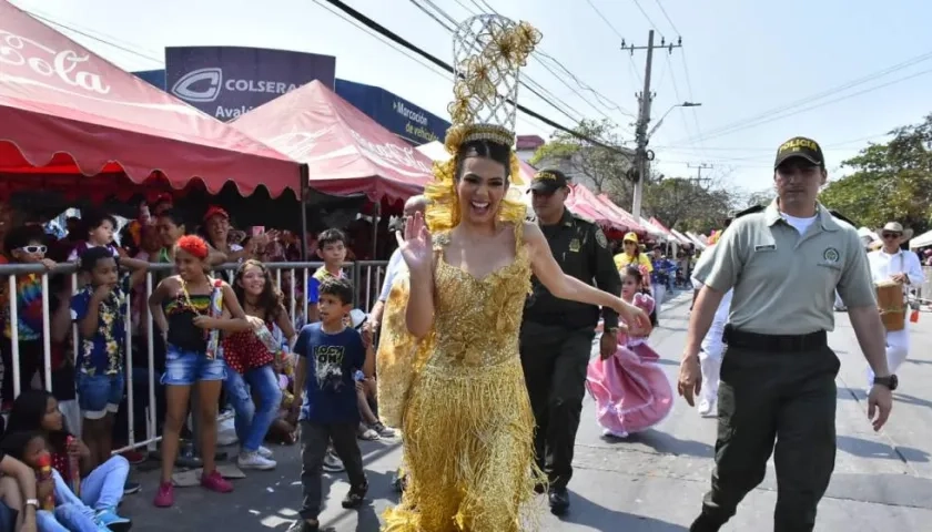 La Reina del Carnaval, Carolina Segebre.
