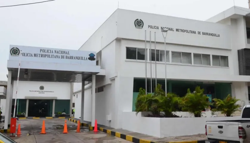 Comando de la Policía Metropolitana de Barranquilla.