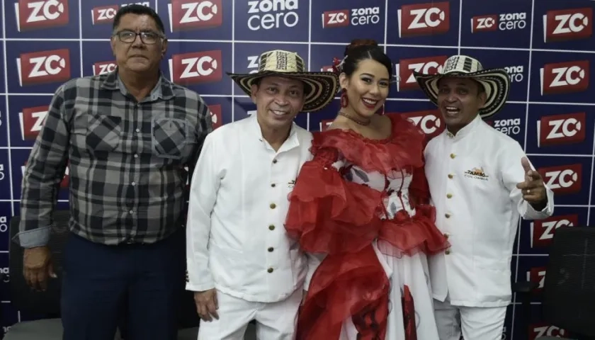 Eduardo Guerrero, Camilo Polo,Ginari Saballet y Lisandro Polo.