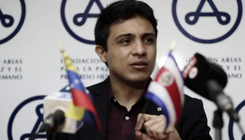 Lorent Saleh, opositor venezolano.