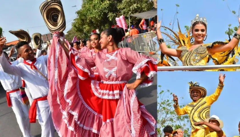 El público barranquillero vibró durante el recorrido de los 120 grupos participantes en la gran parada de Carlos Franco.