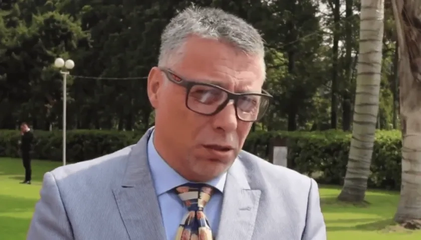 Cristiano Valoppi, nuevo técnico de ciclismo de Colombia.