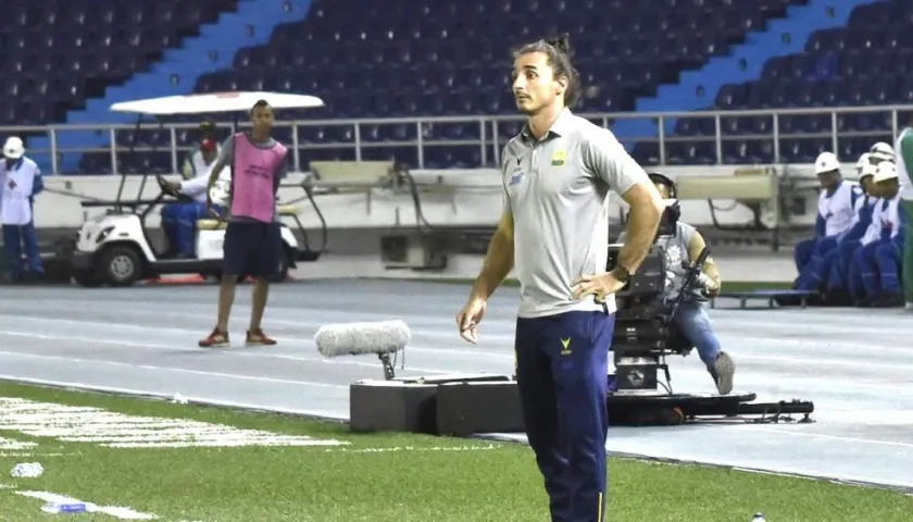 Carlos Giraldo, DT del Atlético Bucaramanga.