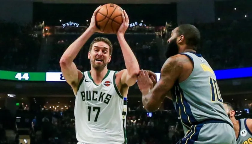 Pau Gasol, basquetbolista español. 