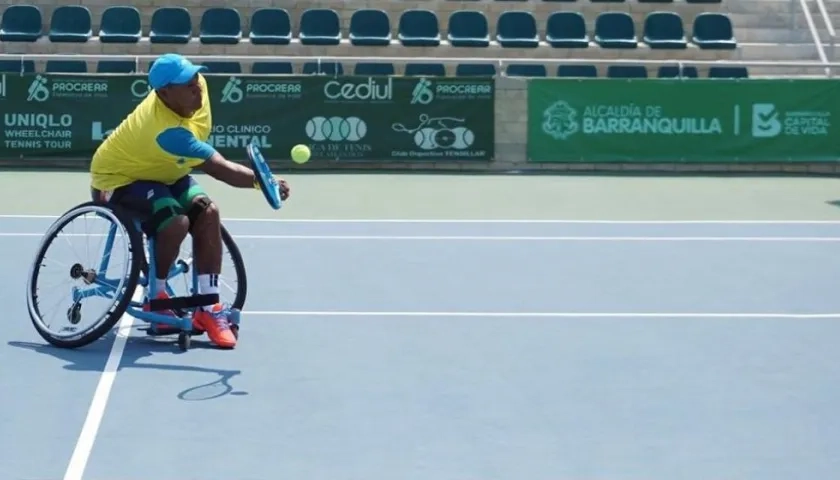 El atlanticense Eliécer Oquendo.