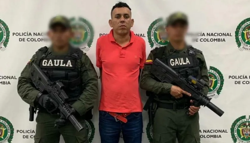 Dency Jesús Escorcia Rojas, alias 'Visaje, de 'Los costeños'.