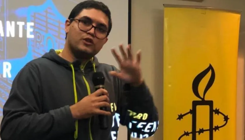 El periodista venezolano-español Luis Carlos Díaz.