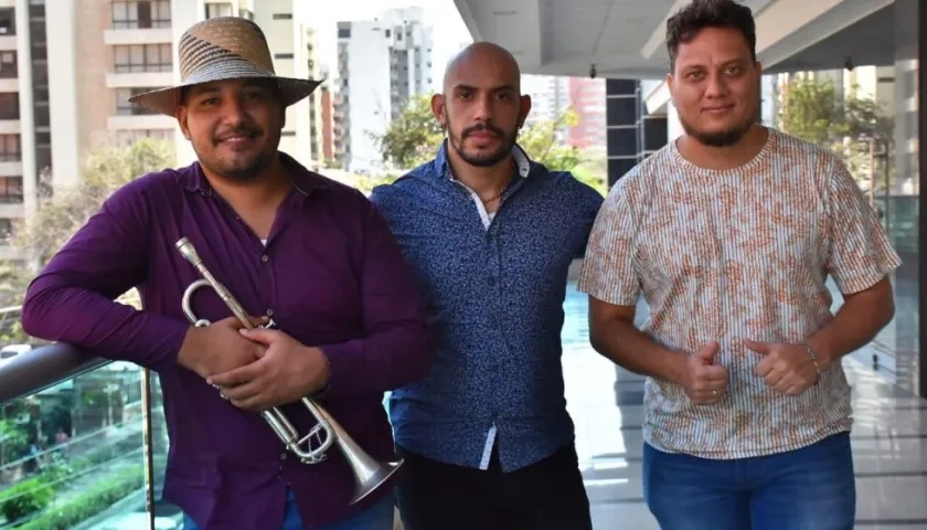 Miembros del grupo La Bandita.