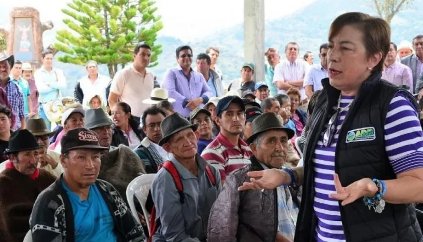Directora de la Agencia de Desarrollo Rural (ADR), Claudia Ortiz Rodríguez.