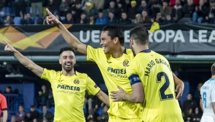 Villarreal derrotó en octavos al Zenit.