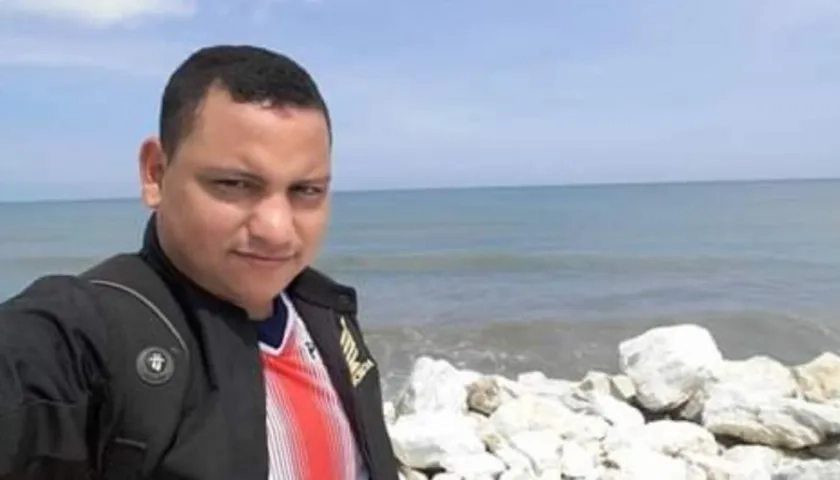 Darwin Manotas Barraza, una de las víctimas del accidente.