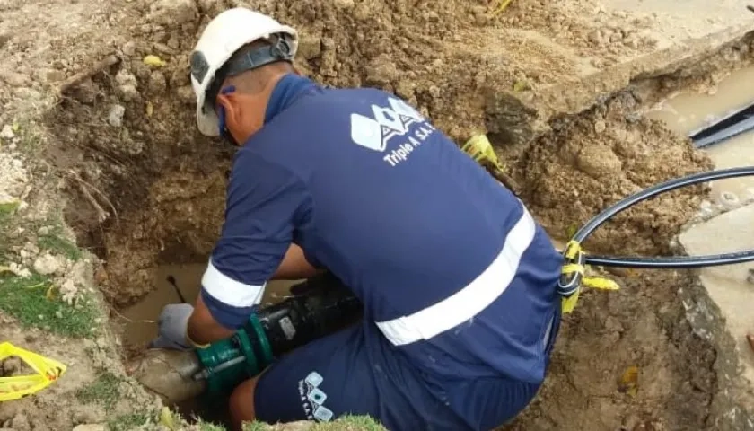 Mantenimiento en tuberías