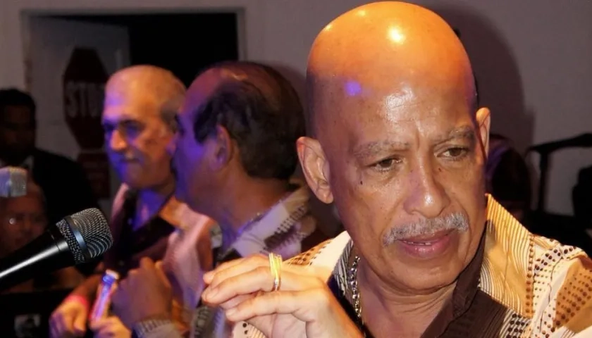 El cantante Luis "Papo" Rosario.