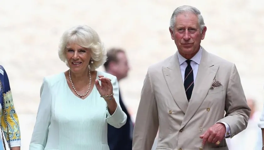 Camila, duquesa de Cornualles y el Príncipe Carlos.