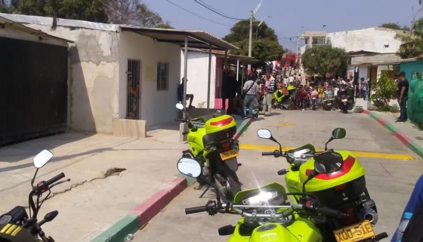 La víctima falleció en el lugar de los hechos.