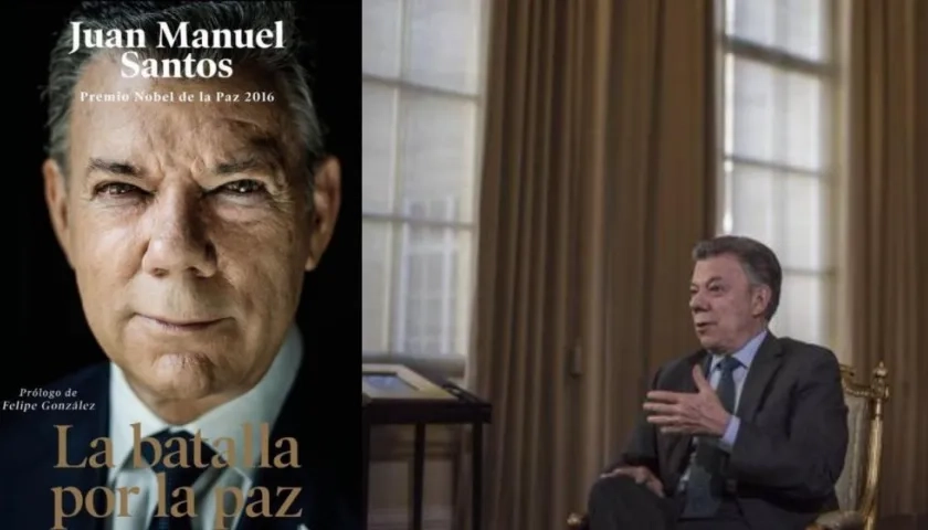 Este libro 'La Batalla por la Paz' desató una verdadera polémica en Colombia.