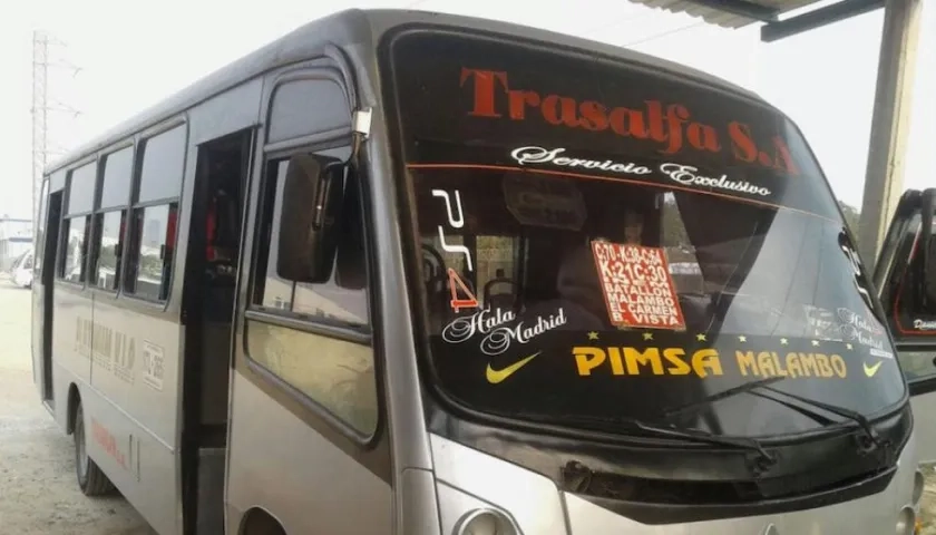 La empresa puso la situación en conocimiento de las autoridades.