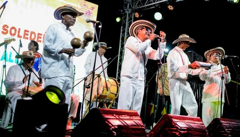 Agrupación La Cumbia Soledeña.