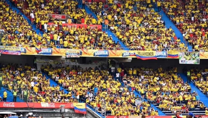 Estadio Metropolitano en eliminatorias.
