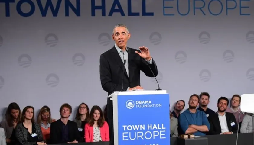 Barack Obama, ex presidente de los Estados Unidos..