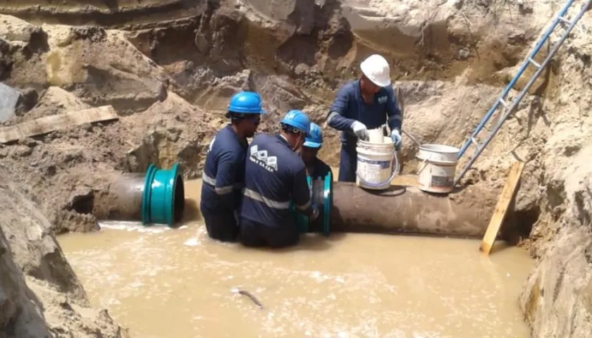 La Triple A ha venido trabajando en la implementación del sistema de acueducto en el proyecto Combarranquilla.