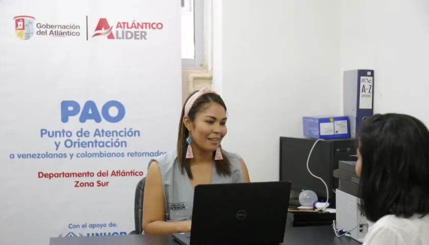 Punto de Atención y Orientación en Suan.