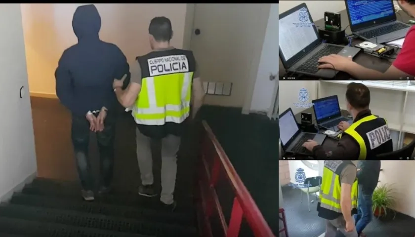 La Policía de España detuvo en total a 16 personas.