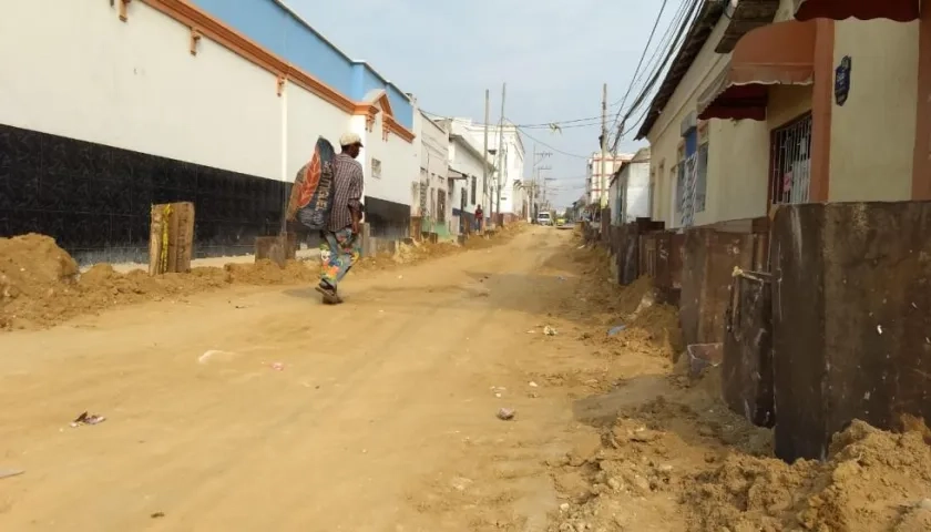 Lugar de los hechos en el barrio San Roque.