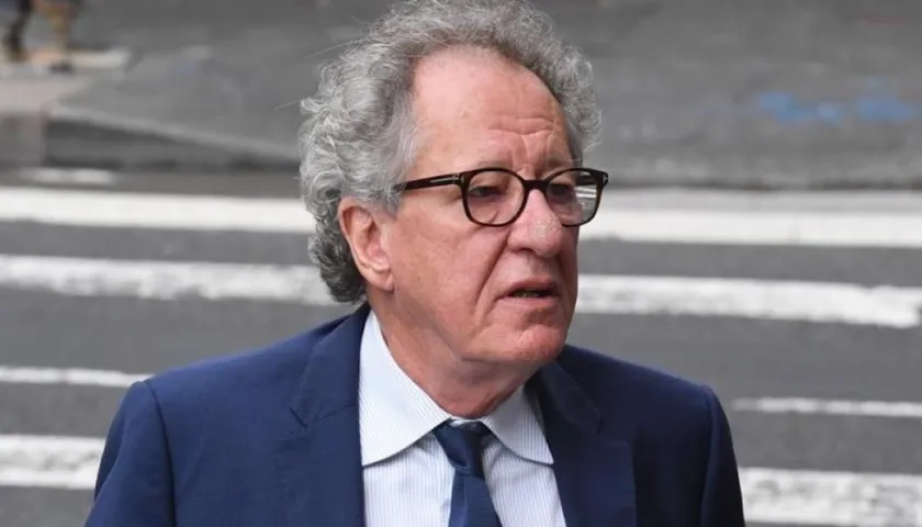 El actor Geoffrey Rush.