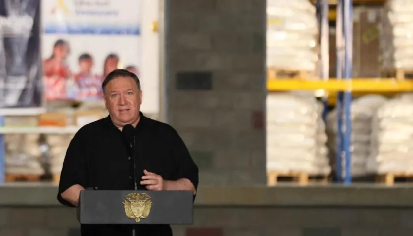 El secretario de Estado de EE.UU., Mike Pompeo