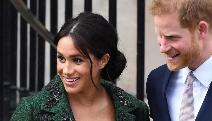 Los Duques de Sussex, el príncipe Enrique y su esposa, Meghan.
