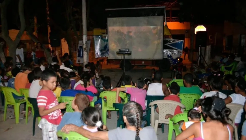 Imagen de la 'Cinemovil'.