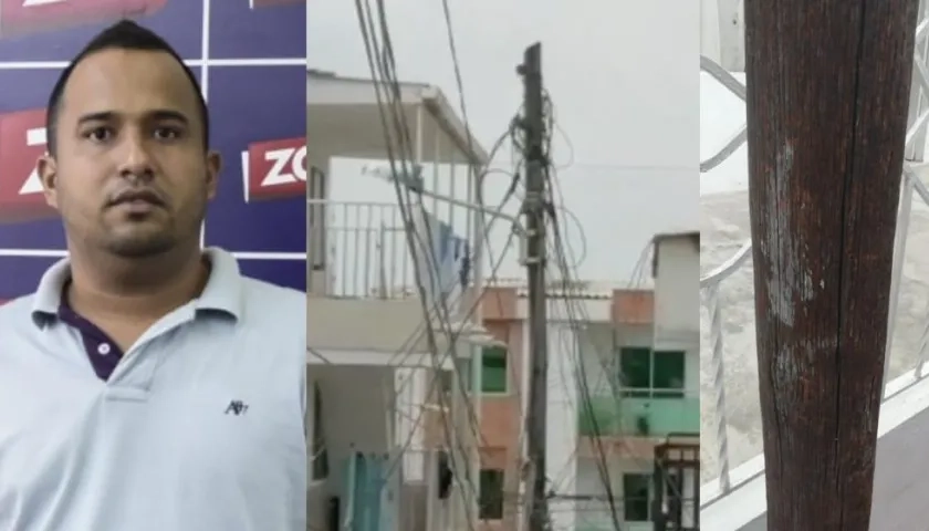 Gonzalo Helí Picón Gómez, residente en el barrio Cevillar.