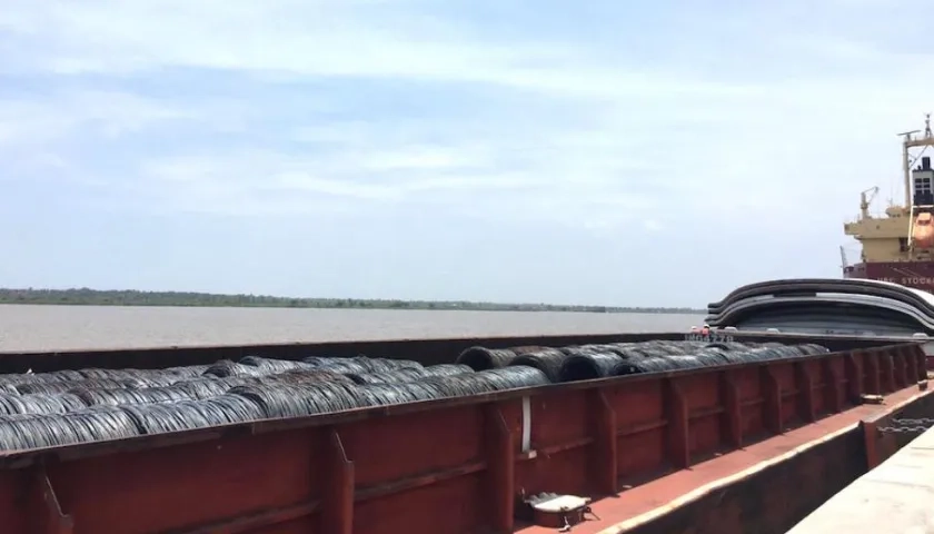 La carga con destino a Gamarra, Cesar.