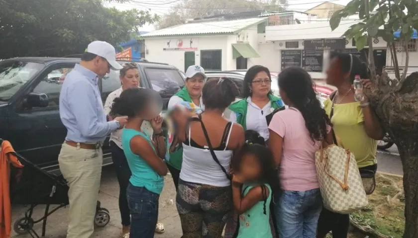 El Director del ICBF en Atlántico en jornada contra el trabajo infantil.