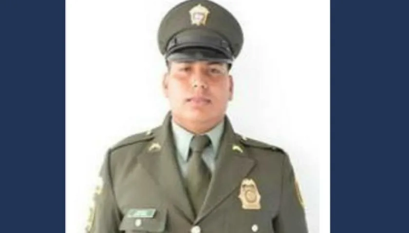 Jair Suárez, patrullero soledeño asesinado en Risaralda.