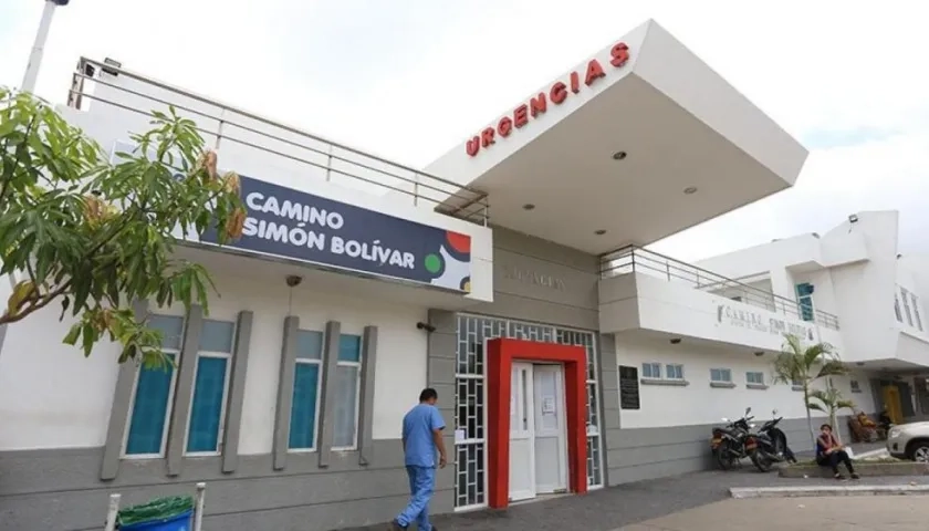 Camino del barrio Simón Bolívar.