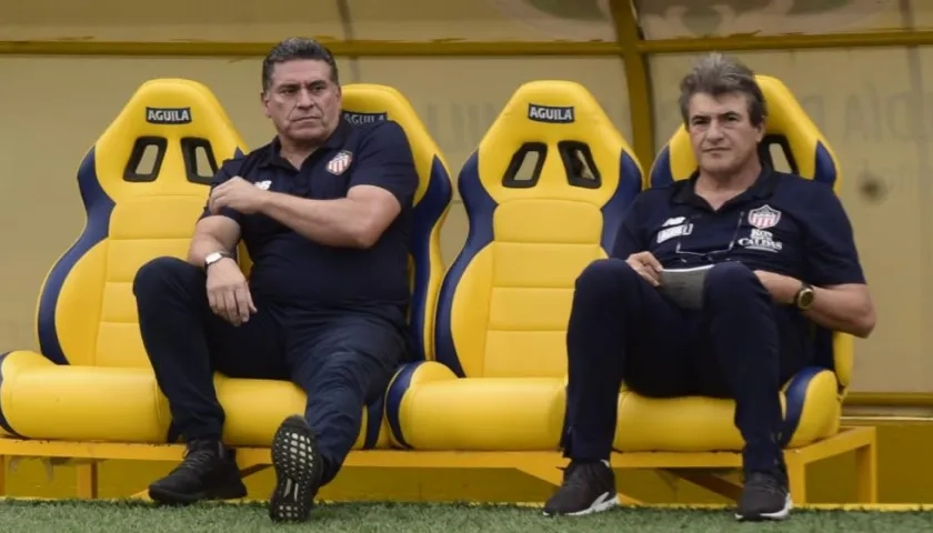 Luis Suárez y Armando Osma. 