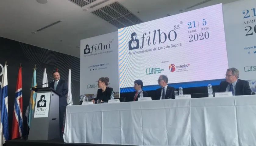 Presentación de la Feria del Libro de Bogotá 2020.